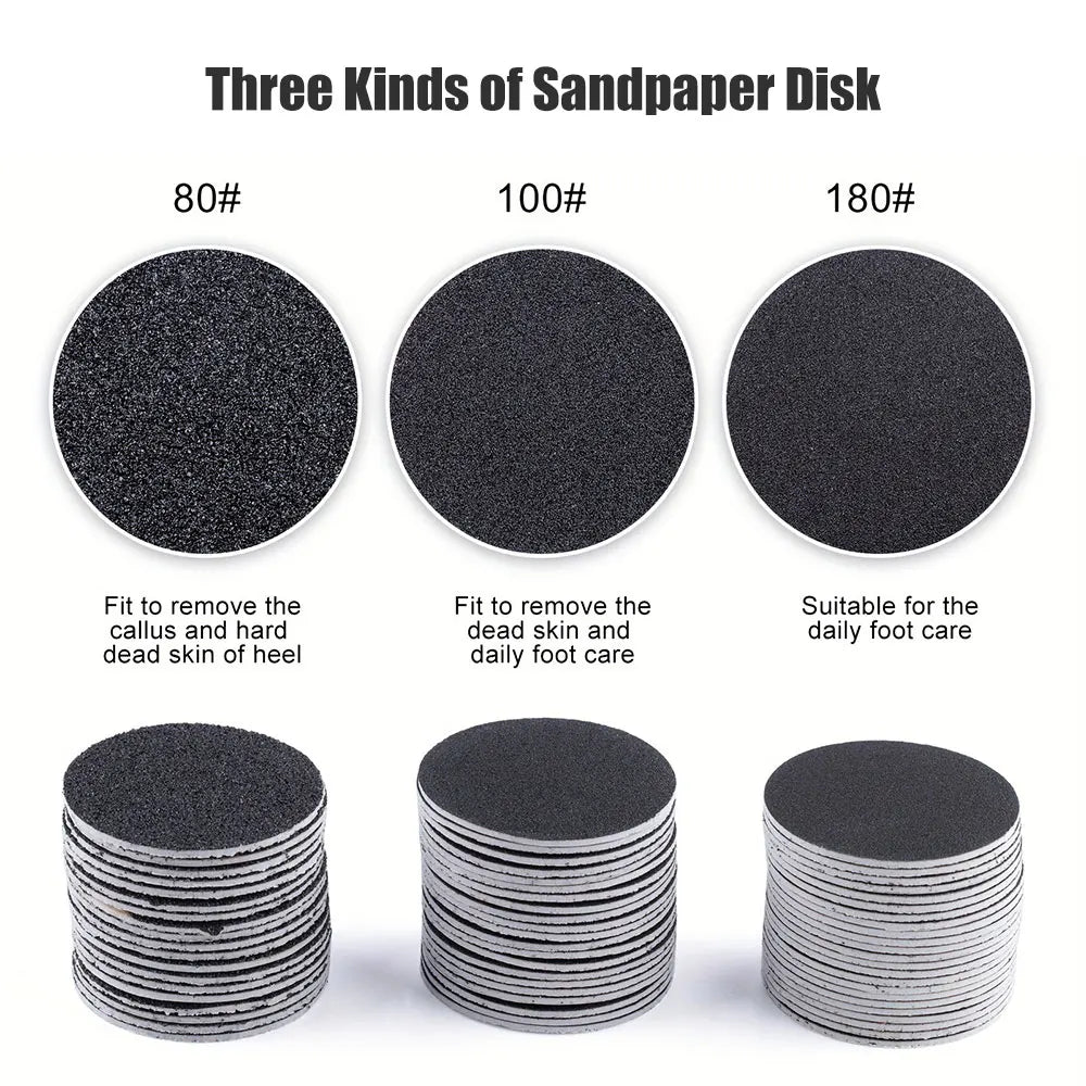 Replaceable Sandpaper Discs