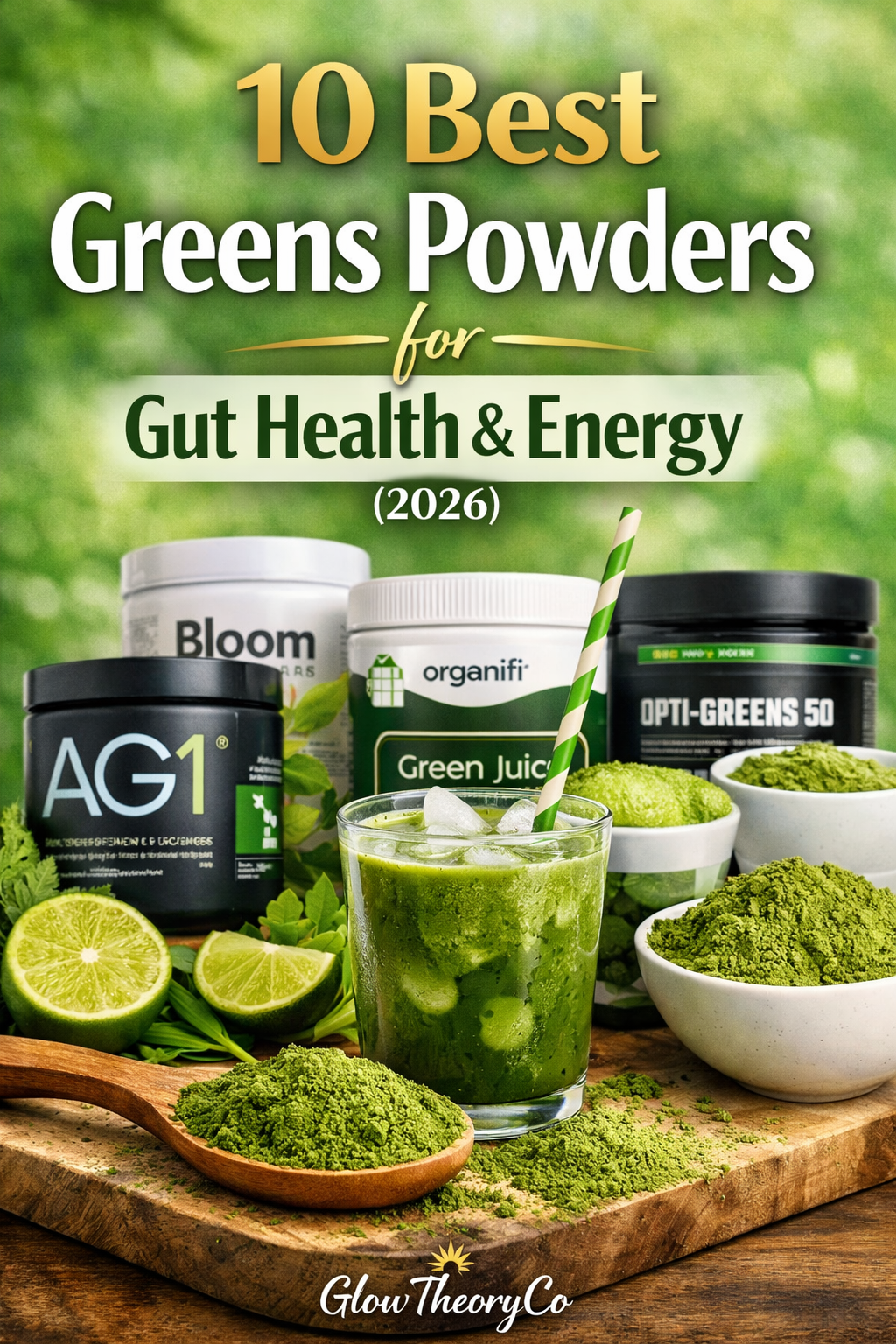 🌿 10 Best Greens Powders for Gut Health & Energy (2026)