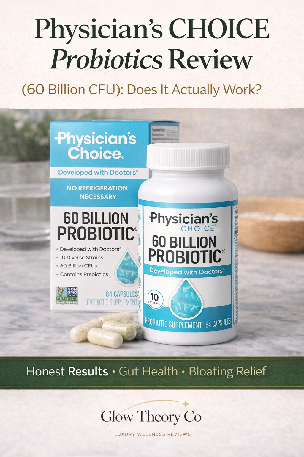 Physician’s CHOICE Probiotics for Digestive Health