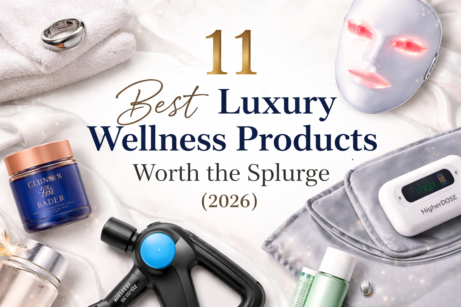 The Best Luxury Wellness Products Worth the Splurge 2026